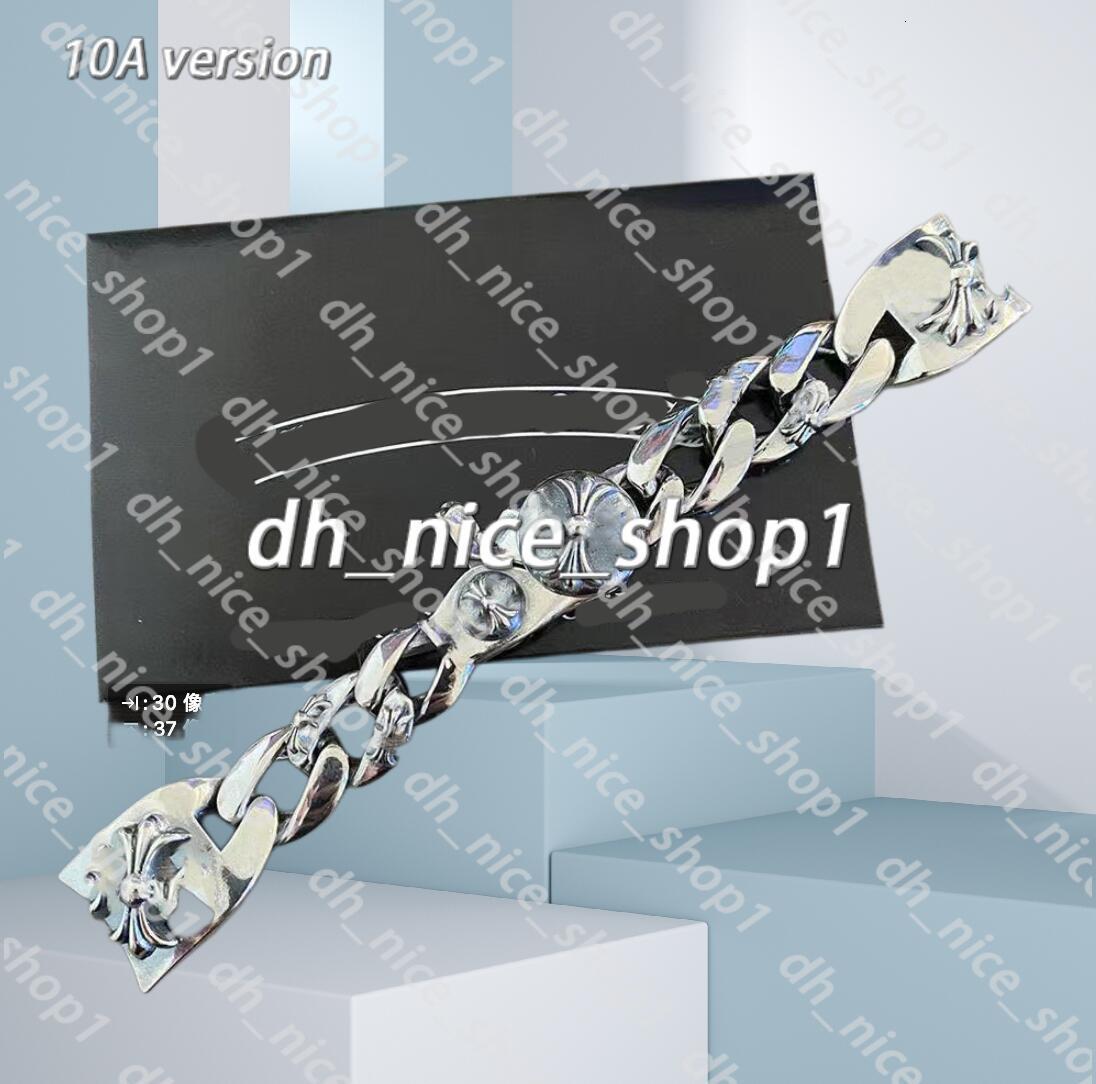 Designer Chrome Bracelet Style Crome Bracelet Style Bangle Vintage Inspired Jewelry With Cross Design High Quality Luxury Accents Perfect As A Holiday Gift 336