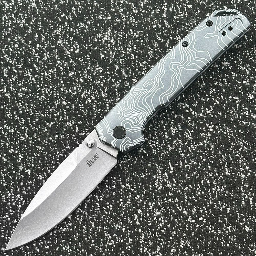 2038 CPM-D2 Blade Folding Pocket Outdoor Camping Survival Knife Tactical Hunting Portable Utility Fruit Self-defense Knives EDC Tools