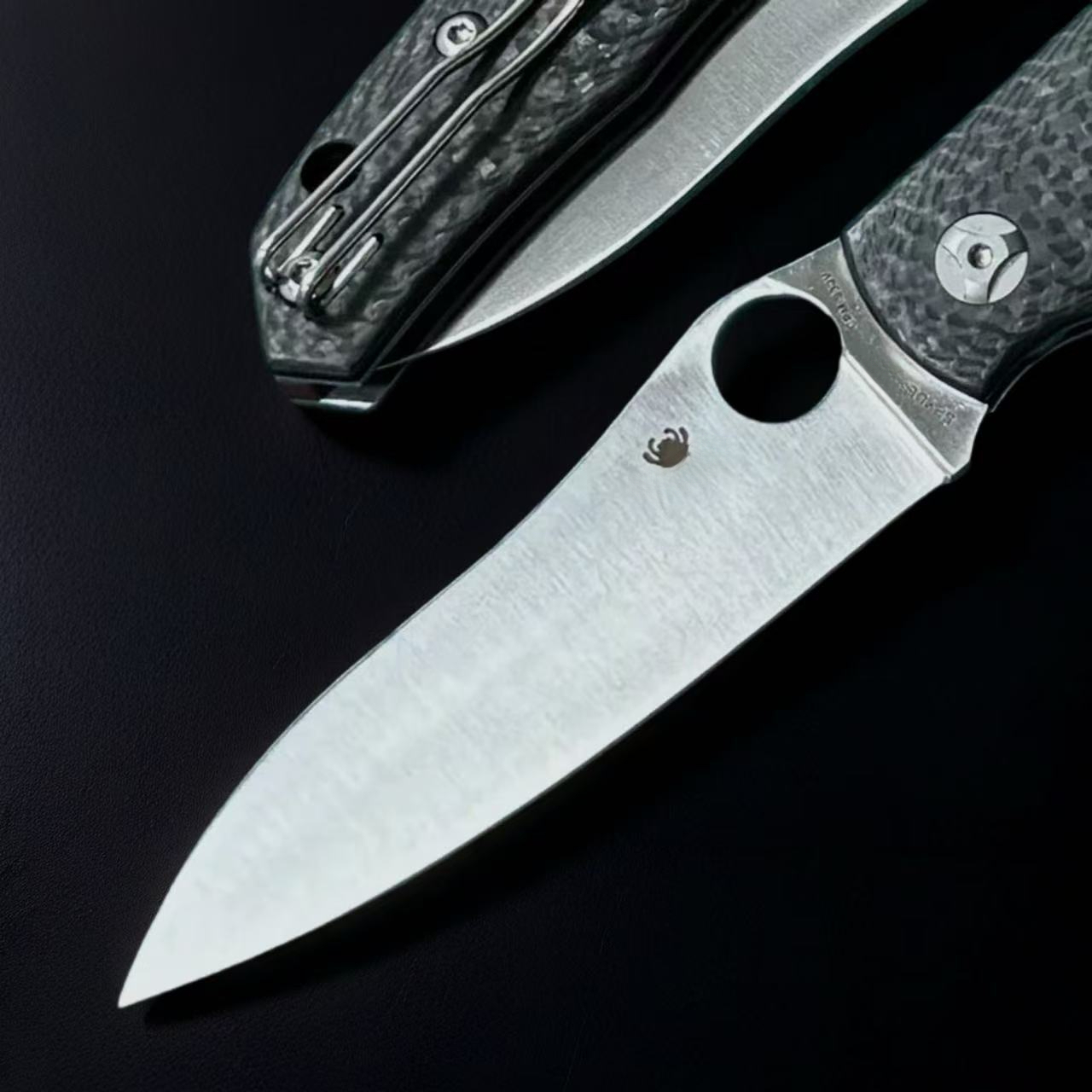 C241 Blade Carbon Fiber Handle EDC Pocket Folding Knife Utility Outdoor Camping Hunting Survival Fold Knife Pocket Knife