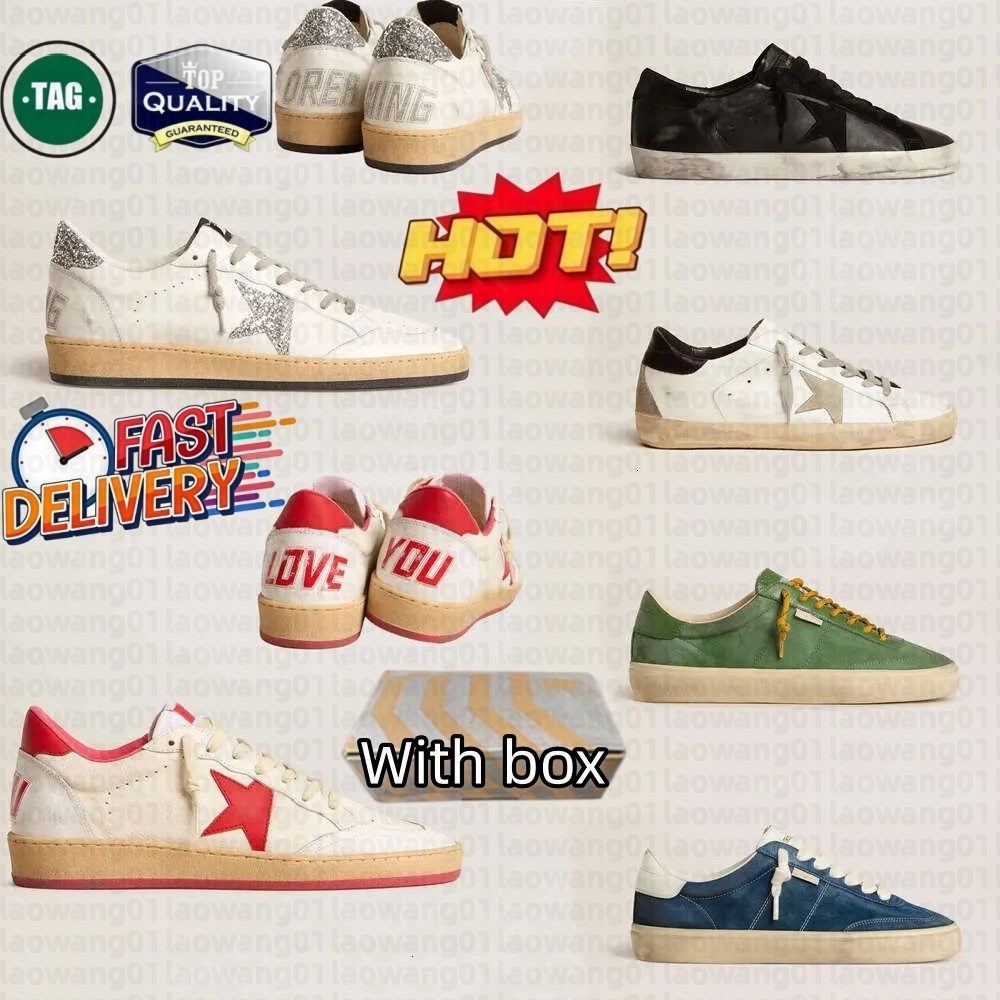 goldenity goosely sneakers goodely gooosely ggdbs gooseshoelys Luxury Designer shoes for men women Suede Sequined white black Classi Mens Shoes outdoots spor