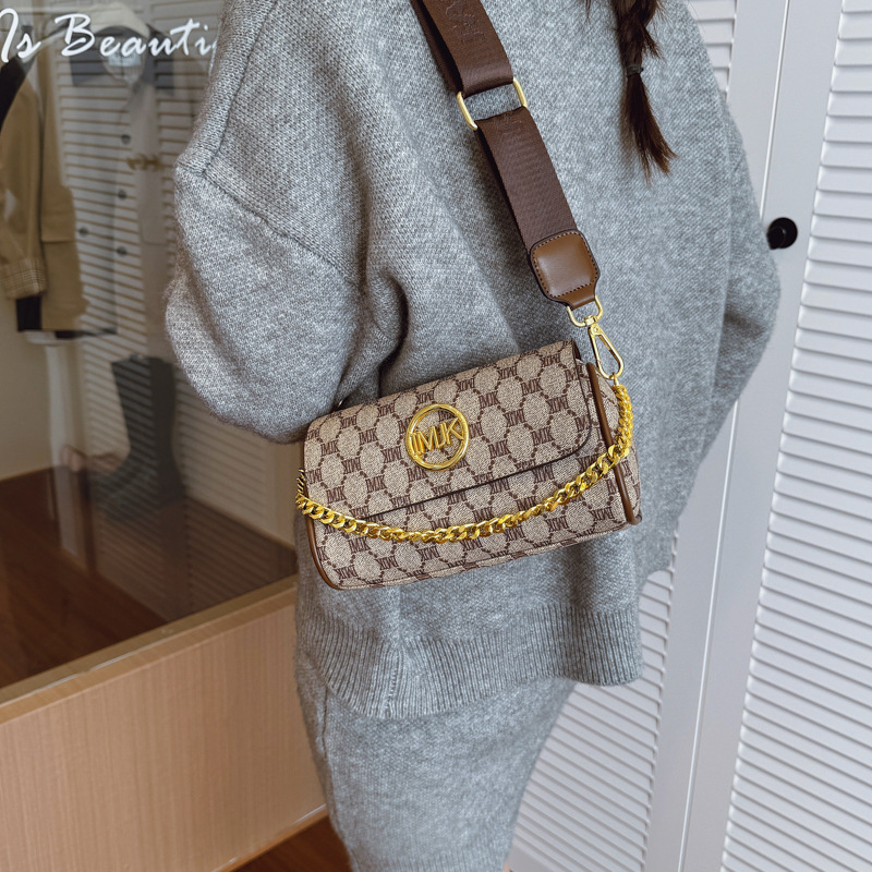 Advanced handbag for women 2026 new casual retro fashion printed cylindrical versatile chain shoulder crossbody bag - view 5