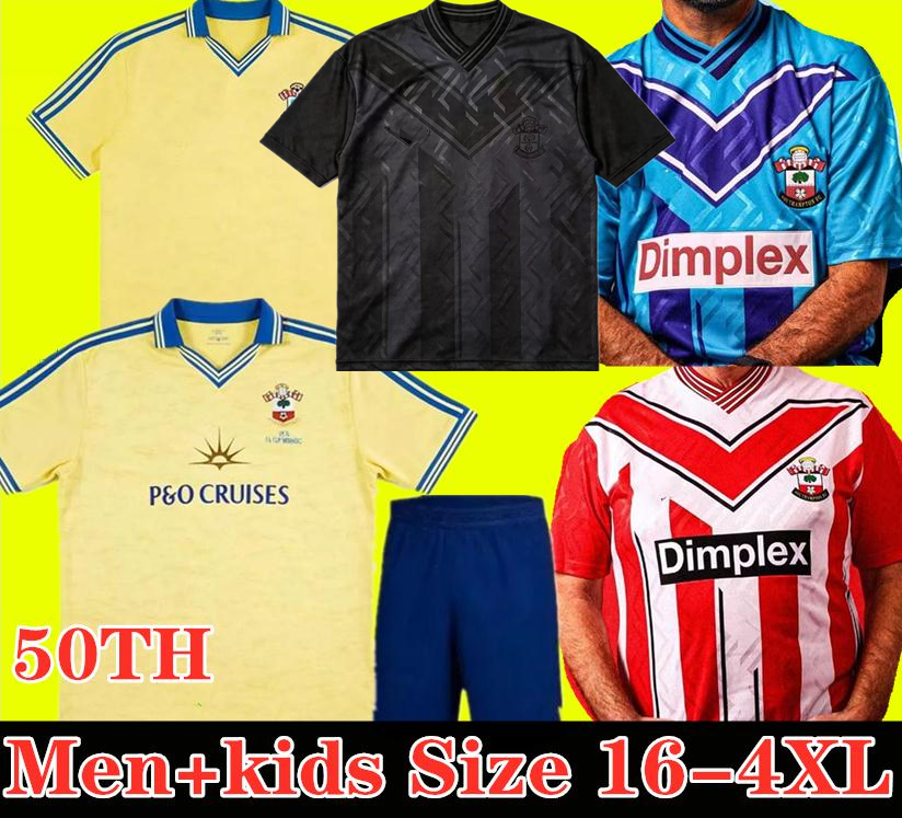 3XL 4XL 2026 Southampton SPECIAL SOCCER JERSEY 50 Year Anniversary FA Cup Champions 26 27 HOME AWAY JERSEY FOOTBALL SHIRTS MAN KIDS SET 111