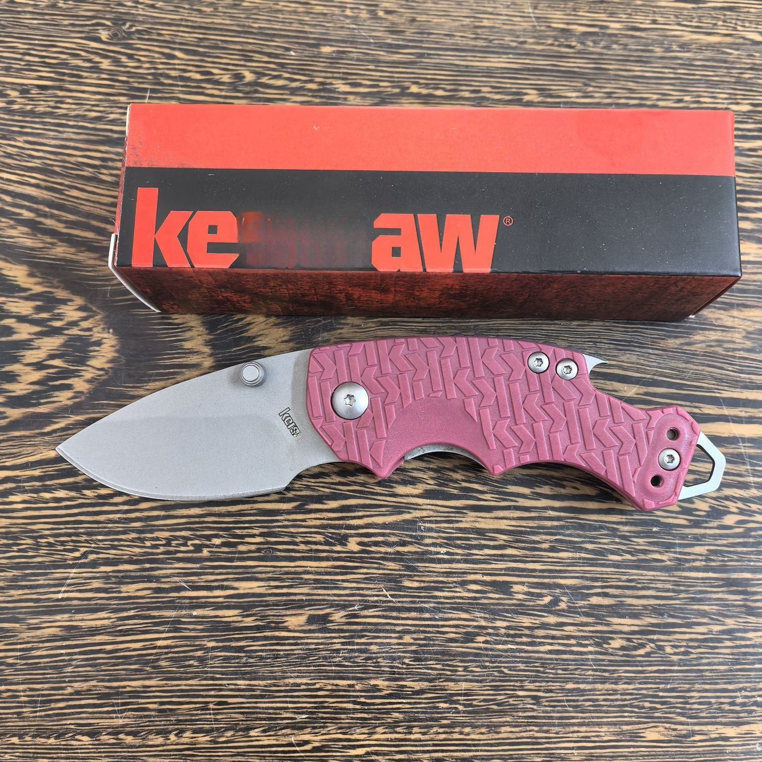 KS 3800 8700Multi-Purpose Pocket Knife 8Cr13Mov Blade Nylon Fiberglass Handle Suitable for Outdoor Camping and Daily Emergency Carry