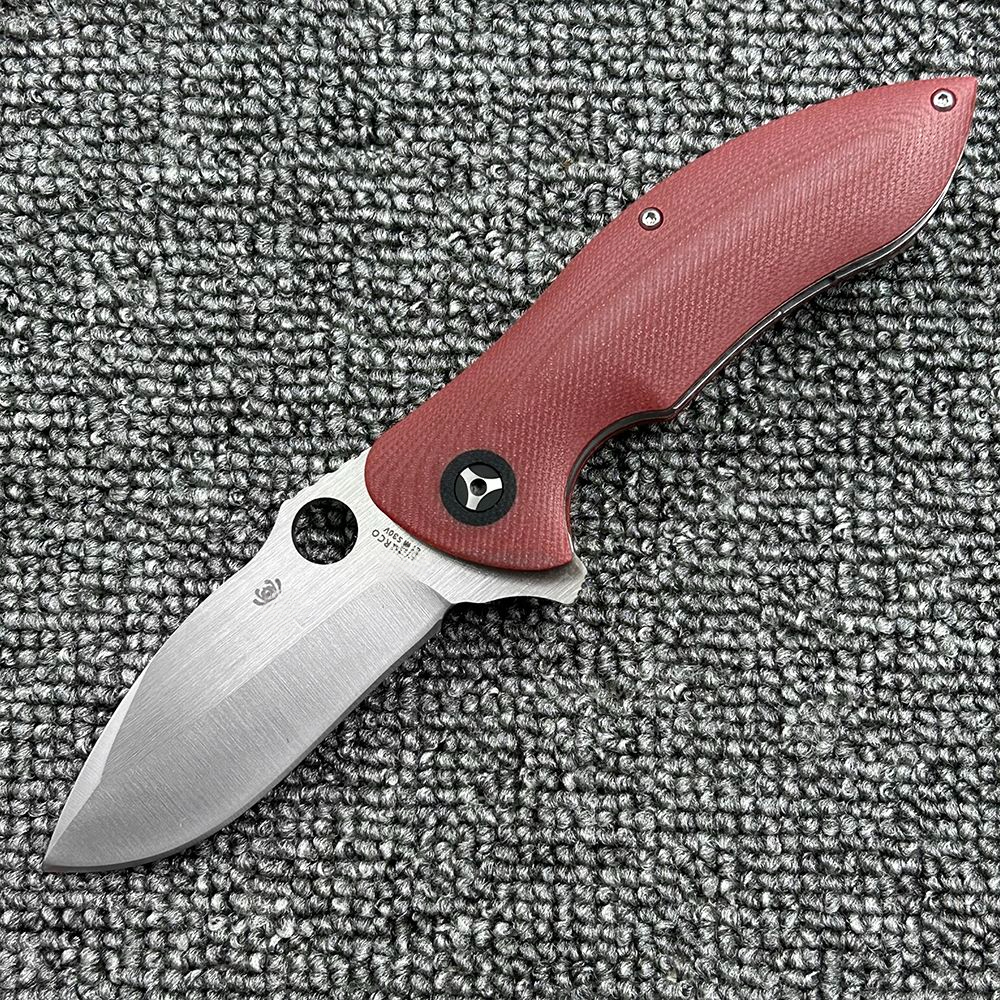 C187 G10 handle folding for outdoor camping, wilderness survival, high hardness pocket tool knife