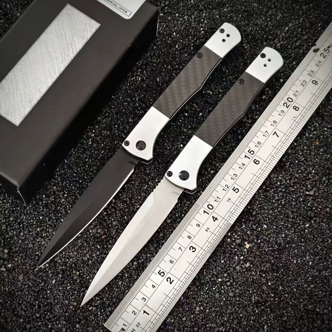 BM 4170 Foldable Knife CPM-S90V Blade T6061 Aluminum Handle Outdoor Hiking Portable Fruit Knife Multi-functional Fishing Knife Pocket Knife