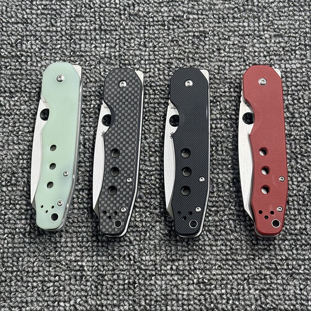 C240- Multi-functional folding knife with 8Cr13Mov stainless steel blade and anti-slip G10 handle hunting sharp fruit knife Pocket Knife