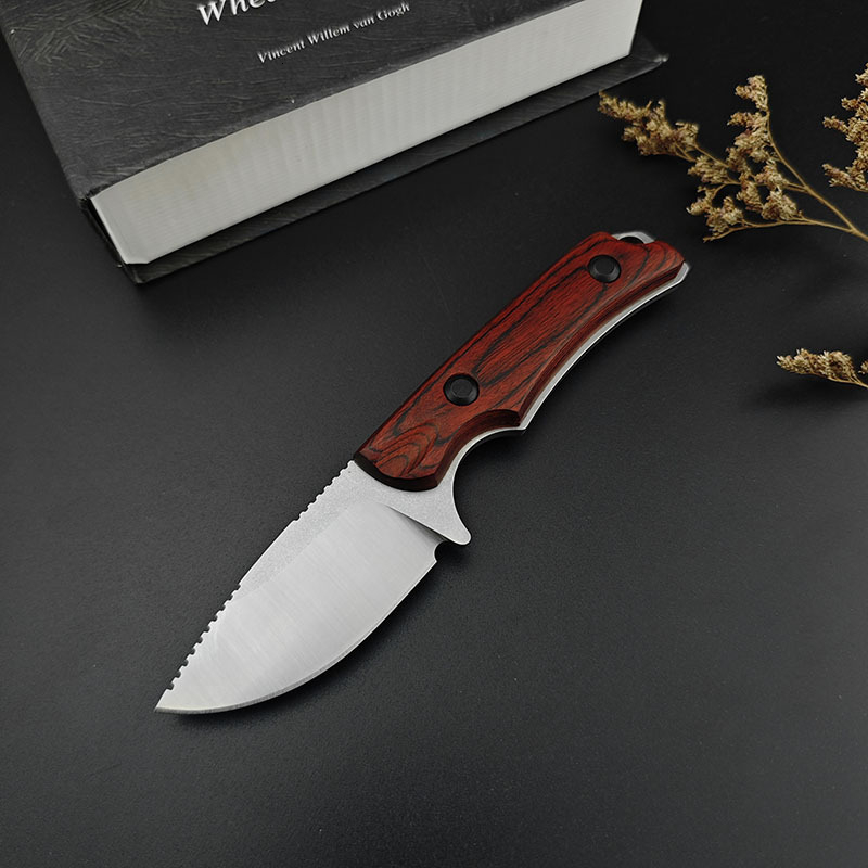 BM 15002 15017 CPM-S30V Blade Wood Handle Hunting Outdoors Survival Camping EDC Tools Men's Gift