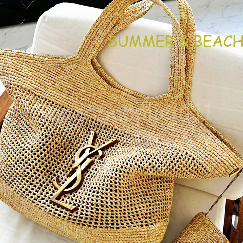 SUMMER 1:1 Designer Wooden bag 12A High Quality beach bag Designer Bags 2026 Trends designer bag tote bag shoulder bag luxury handbag classic Women canvas bags sac