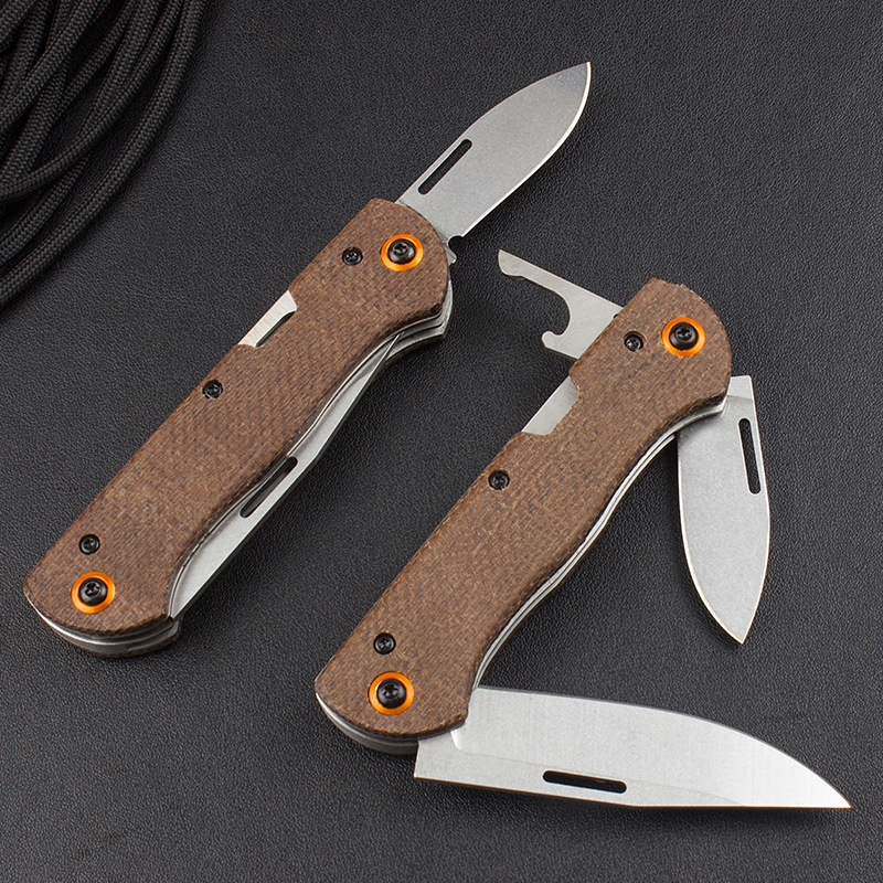 BM 371 Weekender Slipjoint Knife Folding S30V Clip Point and Drop Point Blades Knives Tools BM317