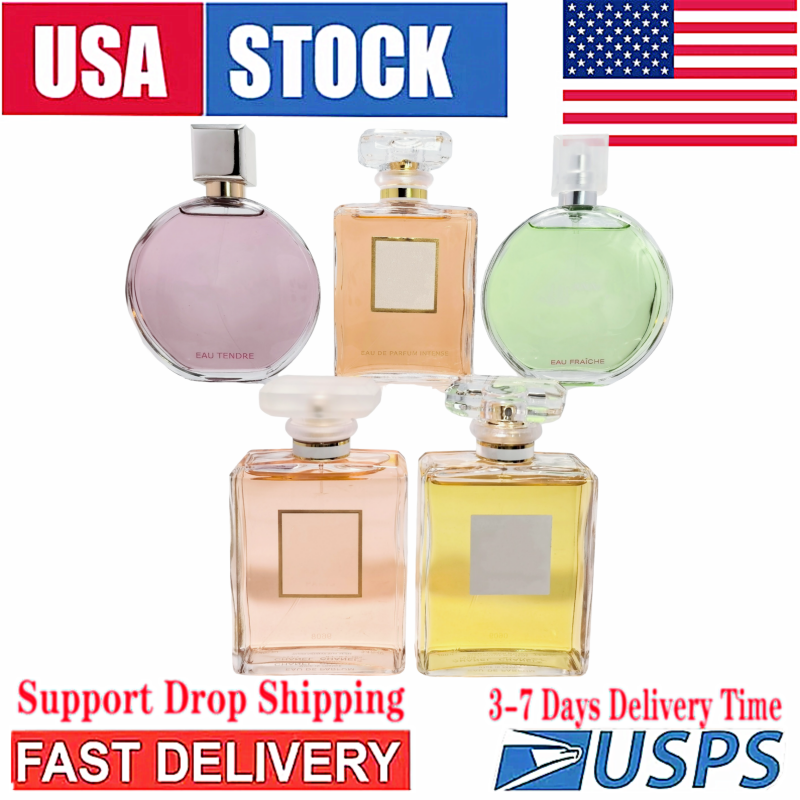 Luxury Brand Women Perfume 90ml Eau De Parfume long Lasting Fragrance Deodorant Fragrances Spray good smell fast delivery