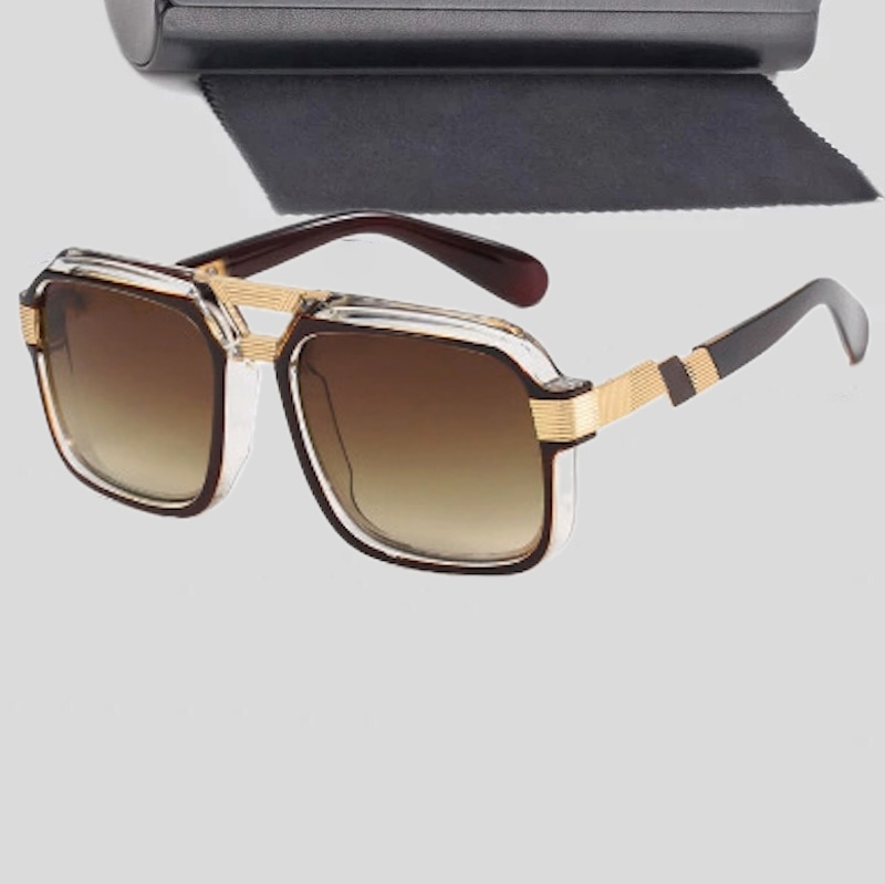 Luxury Original Sunglasses MOD669 Brand Designer Men box Trendy UV Protection Cool One Piece Beach Travel Sports Cycling Oversized Big Square Fashion 