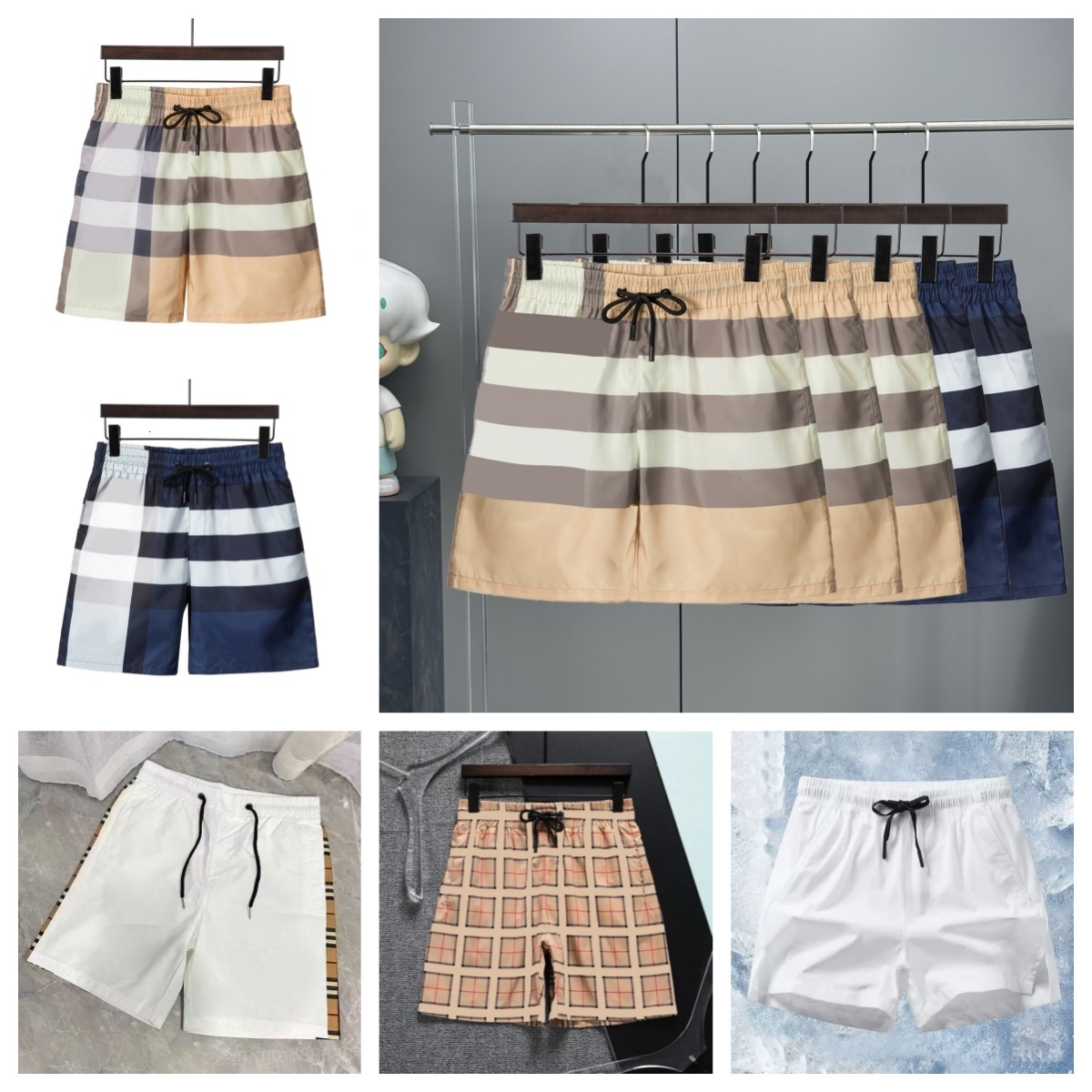 Men's Shorts Designer Beach Shorts Unisex Suitable for Vacation Beach and Surfing Loose Casual Shorts Asian SizesM-3XL