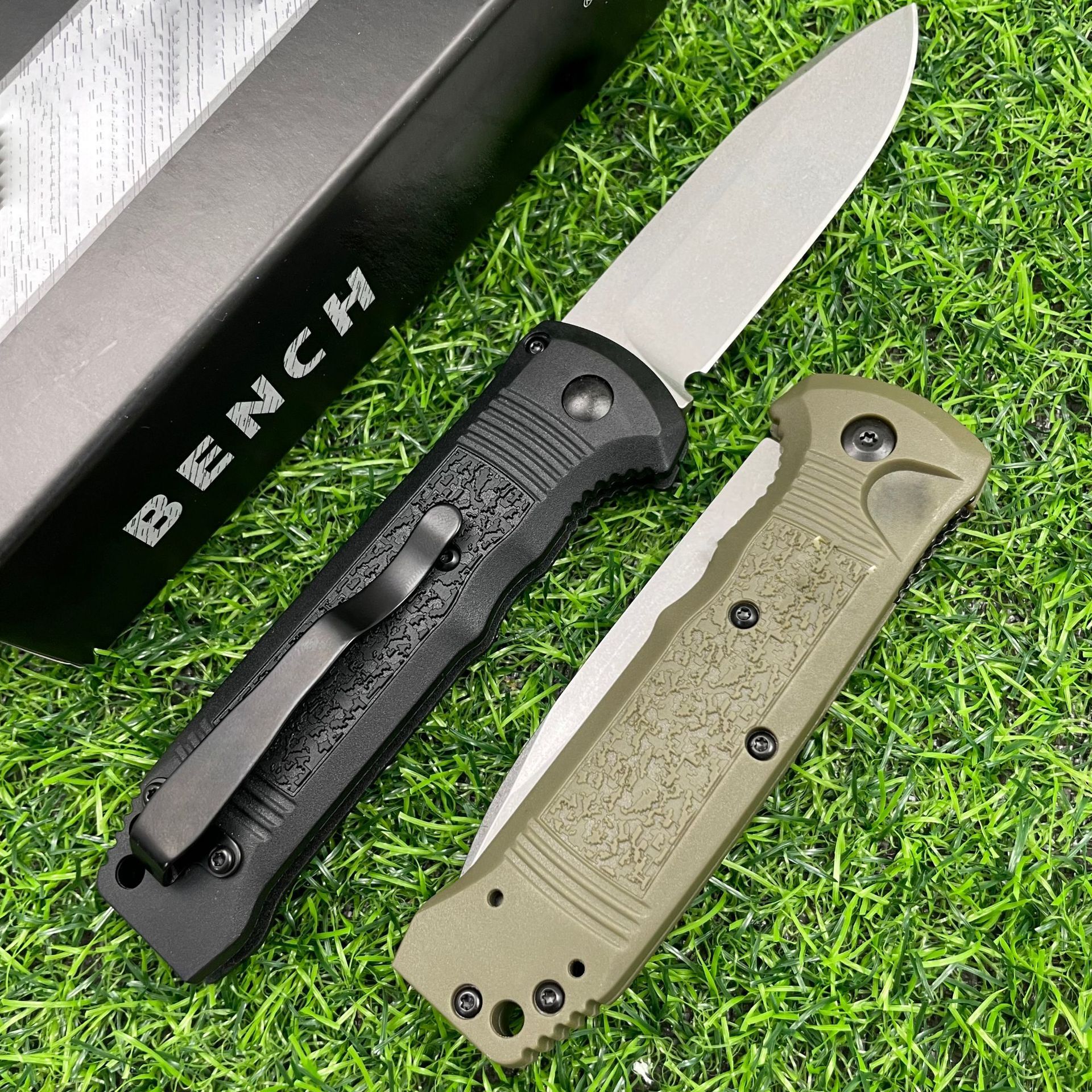 4400BK Folding Knife Mark S30V Blade Nylon Fiber Handle Outdoor Camping Hunting Survival Multi Pocket EDC Tool Practical Knife
