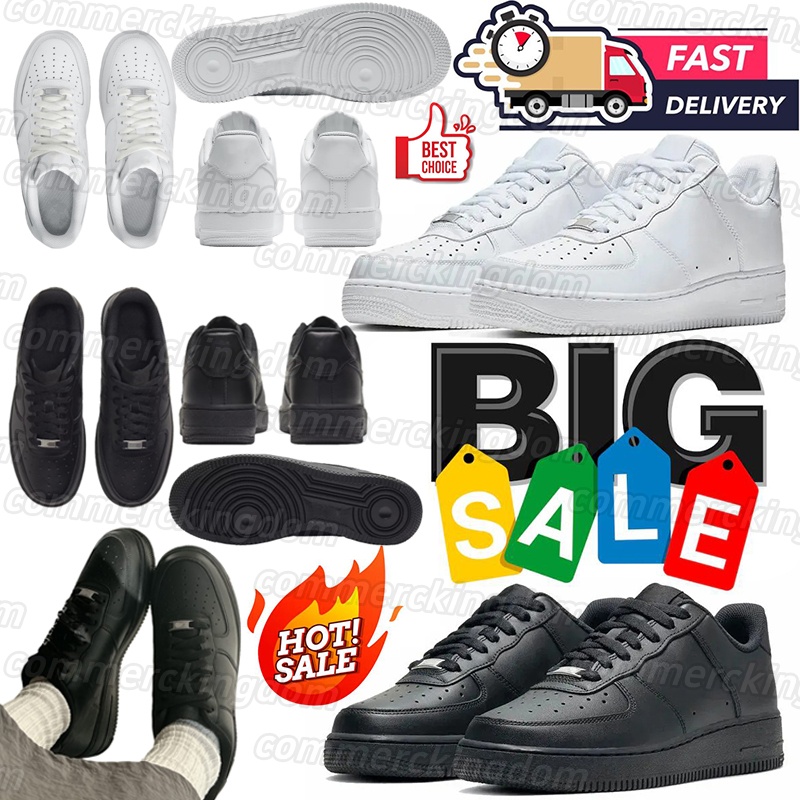 With box designer 1 running shoes for men women one 1 flat sneakers vintage triple white black mens trainer sports 36-47