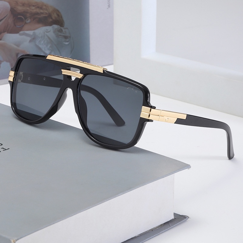 Original Sunglasses MOD8037 Brand Designer Men Luxury box Trendy UV400 Personality Allction Beach Travel Sports Cycling Oversized Big Pilot Fashion Ac