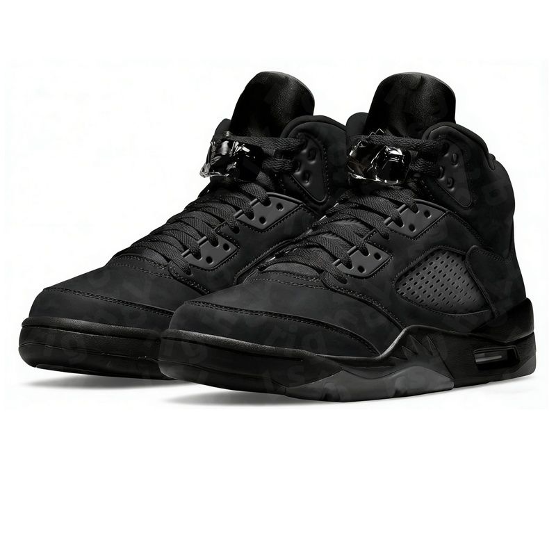with Box 5s 5 Basketball Shoes Designer Black Cat Wolf Grey Fire Red Metallic Reimagined Men Women Pink Fire Red Halloween Racer Grape Sneakers Sports