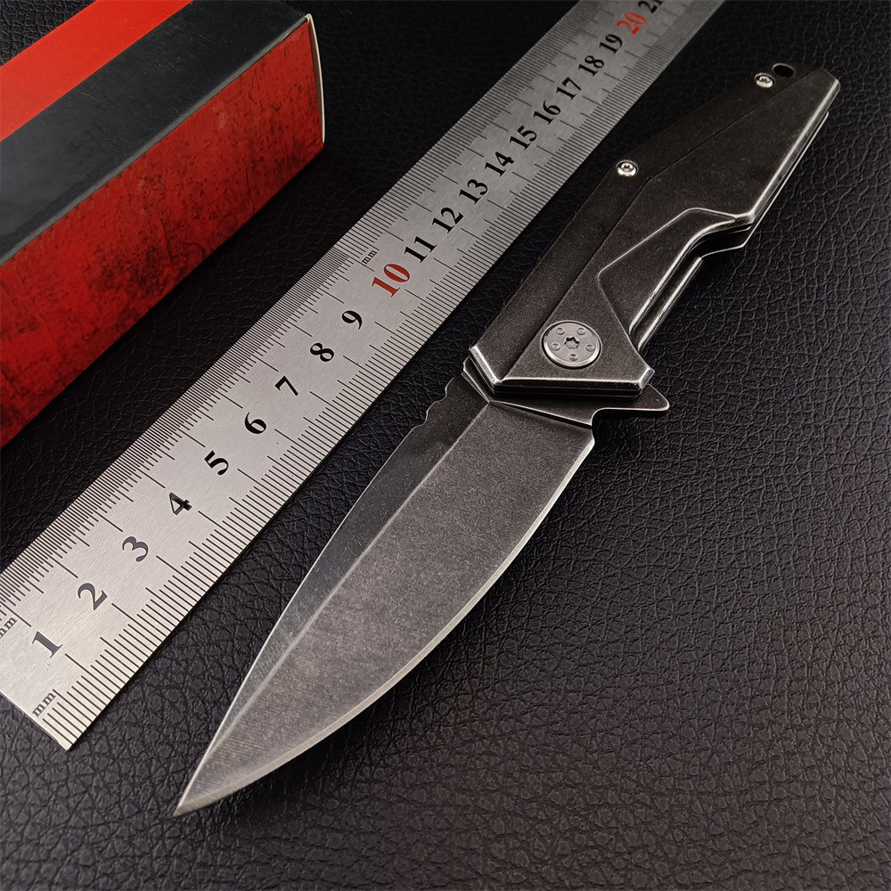 1318 Outdoor folding Knife 8Cr13Mov Blade 420 steel Handle With Sheath Hunting Hiking Survival Everyday Carry Pocket Knives For Gift