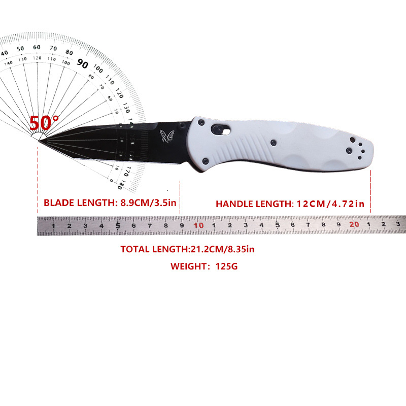 New BM583 Folding Knife Outdoor Portable Boutique Small Knife EDC Tool Knife High Hardness
