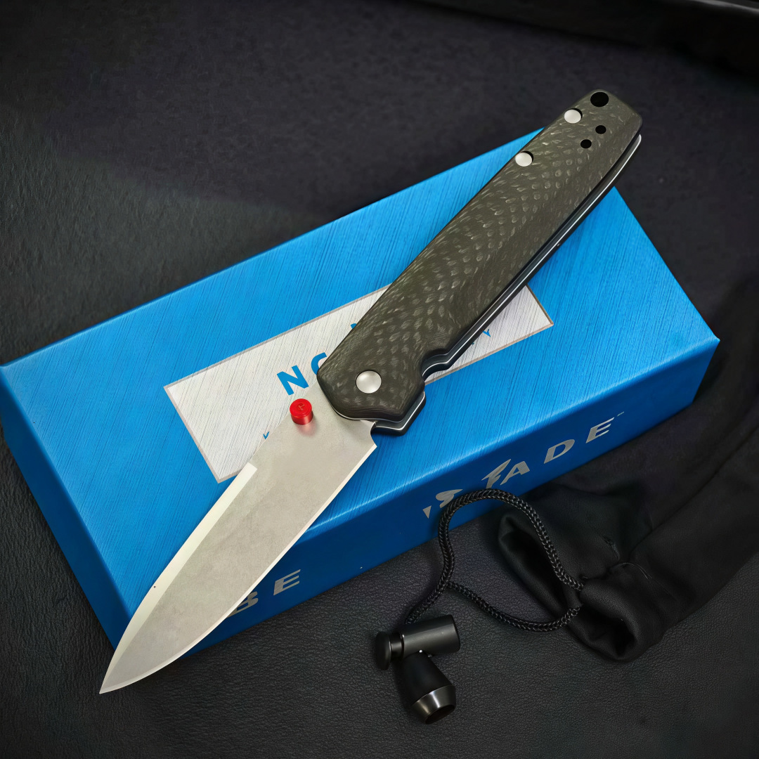 BM KNIVES 485 Valet Carbon Fiber Folding Knife Outdoor Camping Hunting Pocket EDC Tool KNIVES