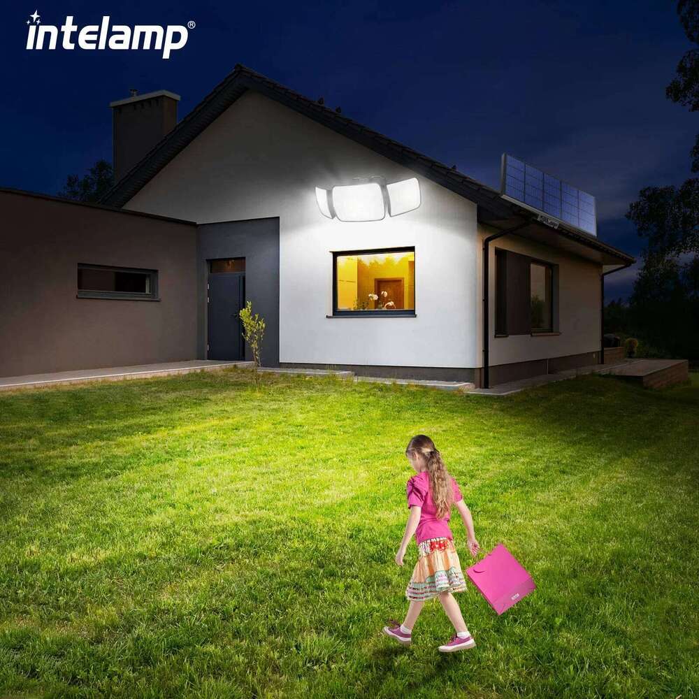 1200LM High Power Led Light Sunlight Powerful Outdoor Motion Sensor Solar Garden Street Patio Wall Yard Lamp