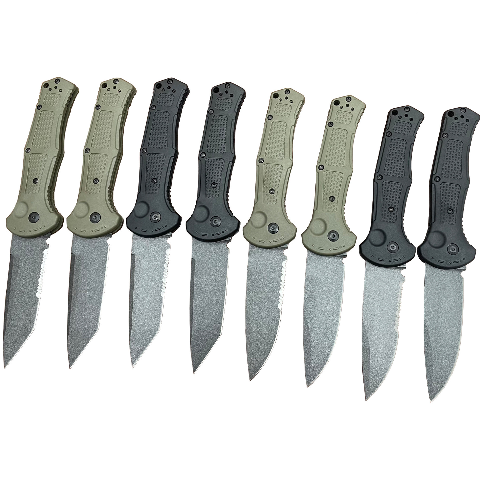 BM9070 Folding Pocket Knife D2 Blade Nylon Fiber Handle Camping Outdoor Hunting Self-defense Portable EDC Utility Knives Tools