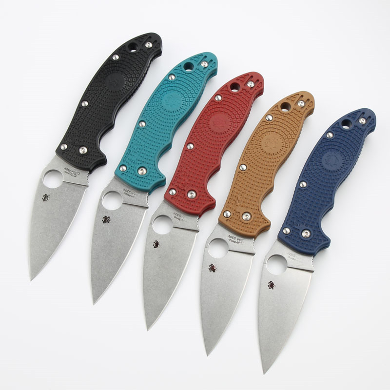 C101 Outdoor Folding with Nylon Fiberglass Handle, S30V High Hardness, Sharp Portable Knife for Camping and Wilderness Survival Pocket Knife