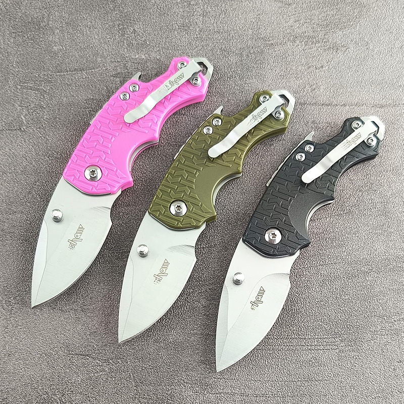 KS 3800 Multi-Purpose Pocket Knife 8Cr13Mov Blade Nylon Fiberglass Handle Suitable for Outdoor Camping and Daily Emergency Carry