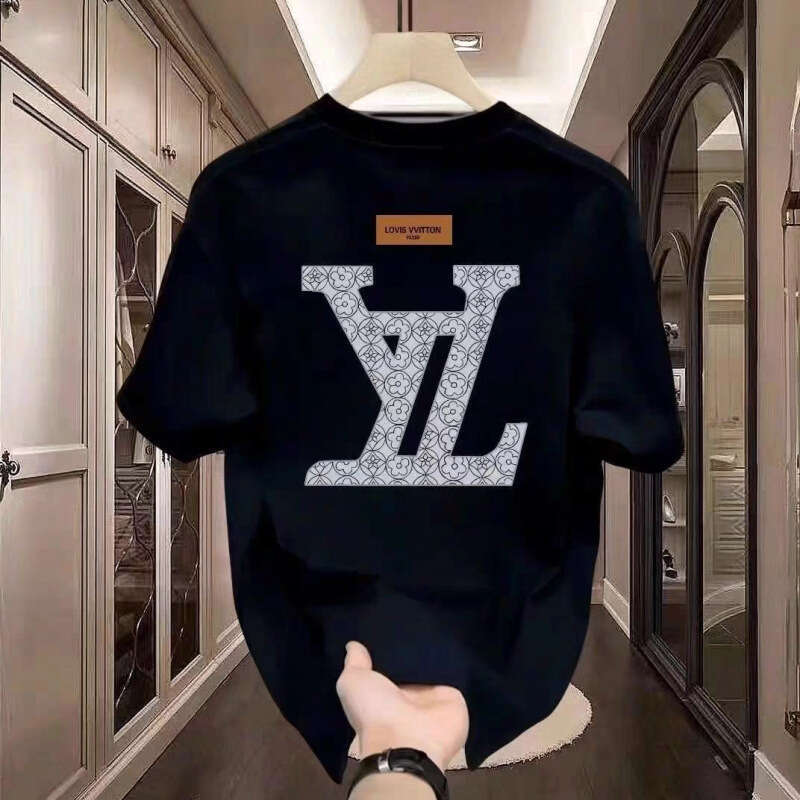 Summer Casual Designer Clothing Comfortable Breathable Crew Neck Base Shirt European Essentials And American Brand Youth Versatile Trendy Men's T
