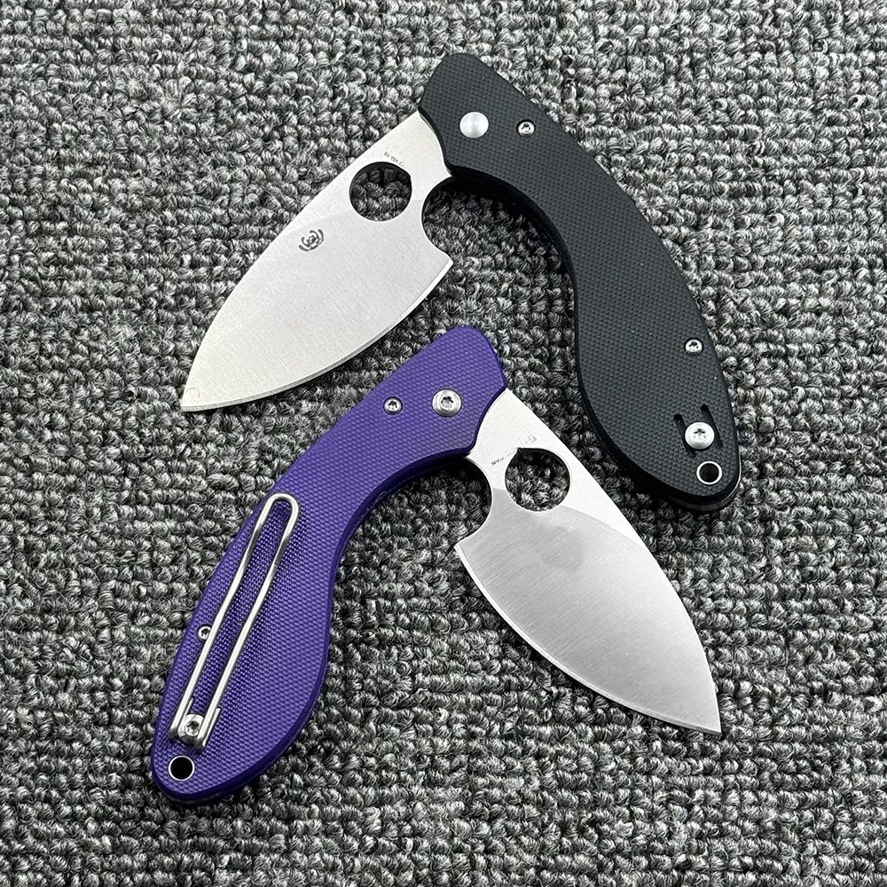 C207 G10 Handle Folding Outdoor Camping Wilderness Survival High Hardness Pocket Tool Knife Pocket Knife