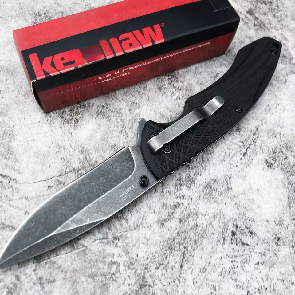 1322 Folding Knife G10 Handle 8Cr14MoV Blade Outdoor Camping Hunting Pocket EDC Tool Knife