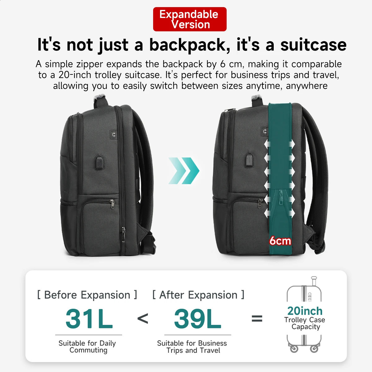 Tigernu Travel Backpacks For Men 156 17 19 Laptop Backpack Male Business Bags School Mochila Knapsack y260615 - view 4