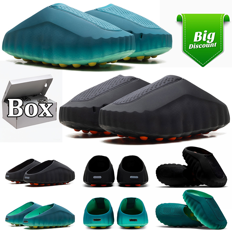 Desginer Mind 001 Slide Slides Mind001 Slippers Soft Rubber Tech Comfortable Sandals Mules Clog Black Light Smoke Grey Team Red Men Women Summer Outdoor Shoes