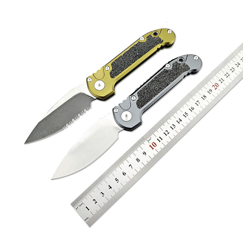 LUDT Gen III Folding Pocket Knife, Aluminum Alloy Handle, D2 Steel Blade Outdoor EDC Tactical Knife for Camping Hunting Survival