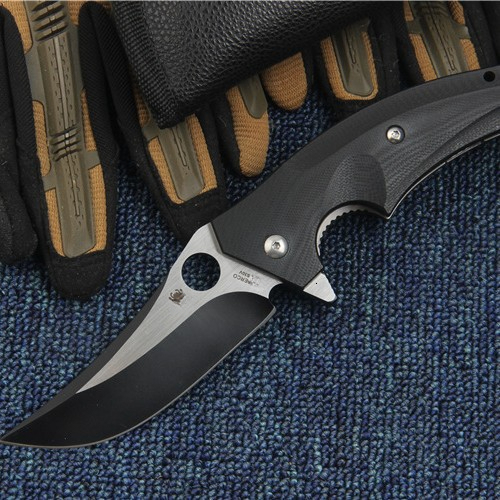 C196 Folding Knife S30V Blade G10 Handle Ball Bearing Tactical Pocket Utility Camping Outdoor Hunting Fishing Knife Pocket Knife