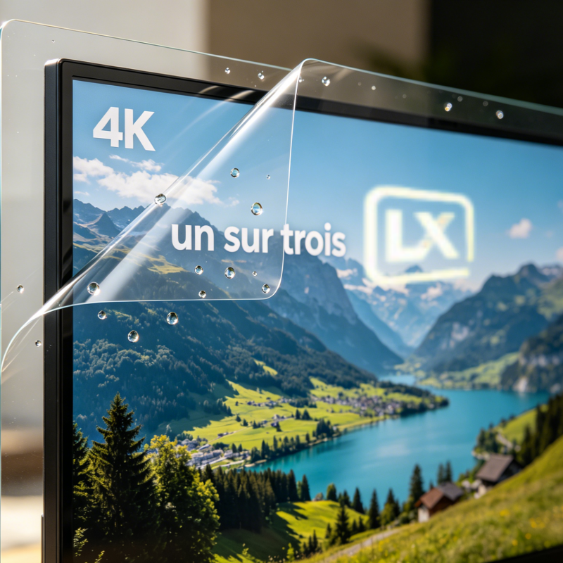 Film protecteur pour TV 4K HD Lxtream Smart TV Android TV Box France Europe Monde Prise en charge de 3 appareils