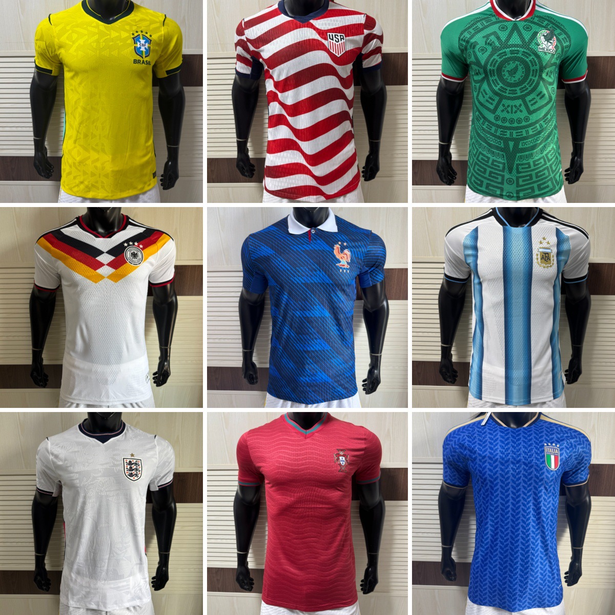 Quick Dry Mens Soccer Jersey - Lightweight Outdoor Sports Tee for Football Fans