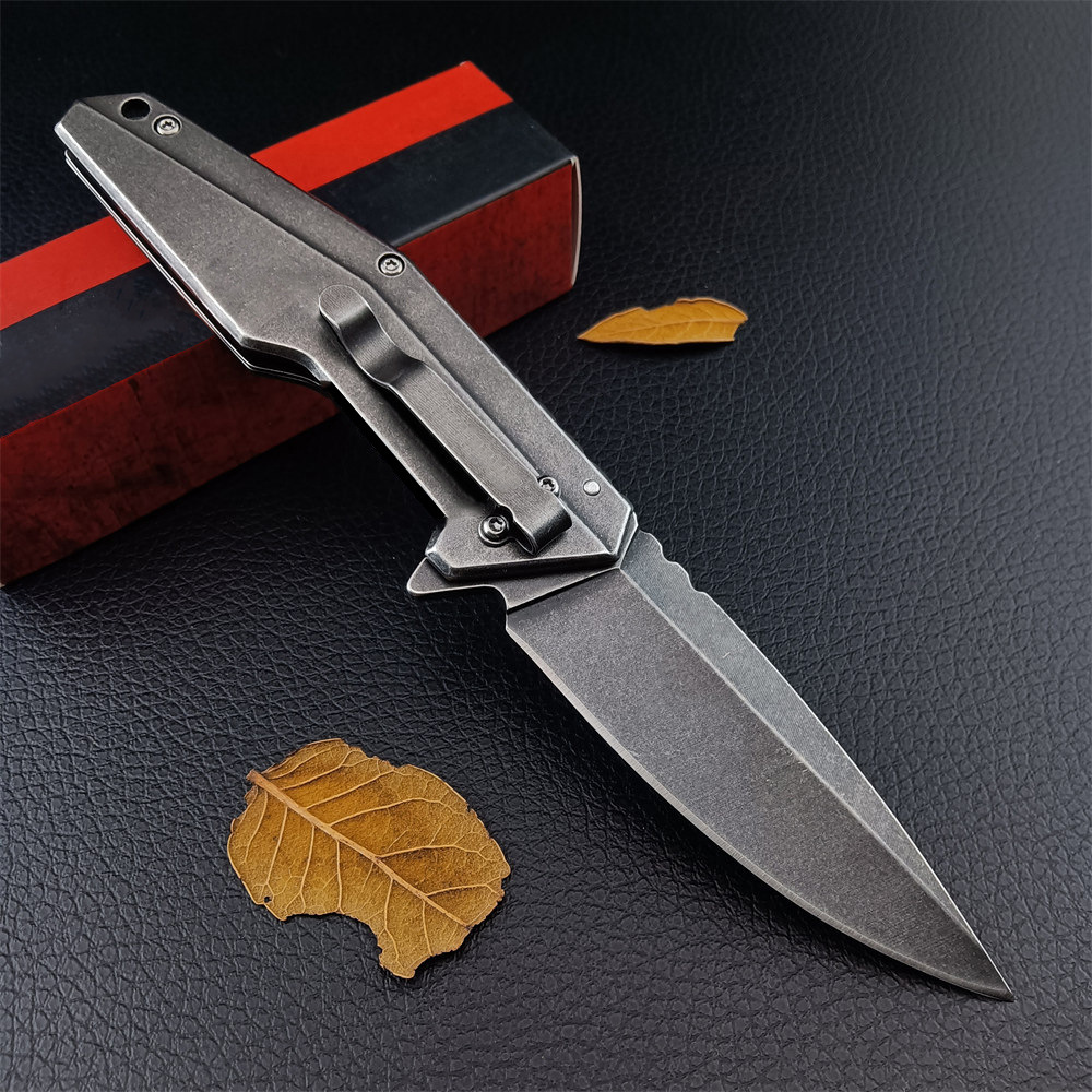 1318 Outdoor folding Knife 8Cr13Mov Blade 420 steel Handle With Sheath Hunting Hiking Survival Everyday Carry Pocket Knives For Gift