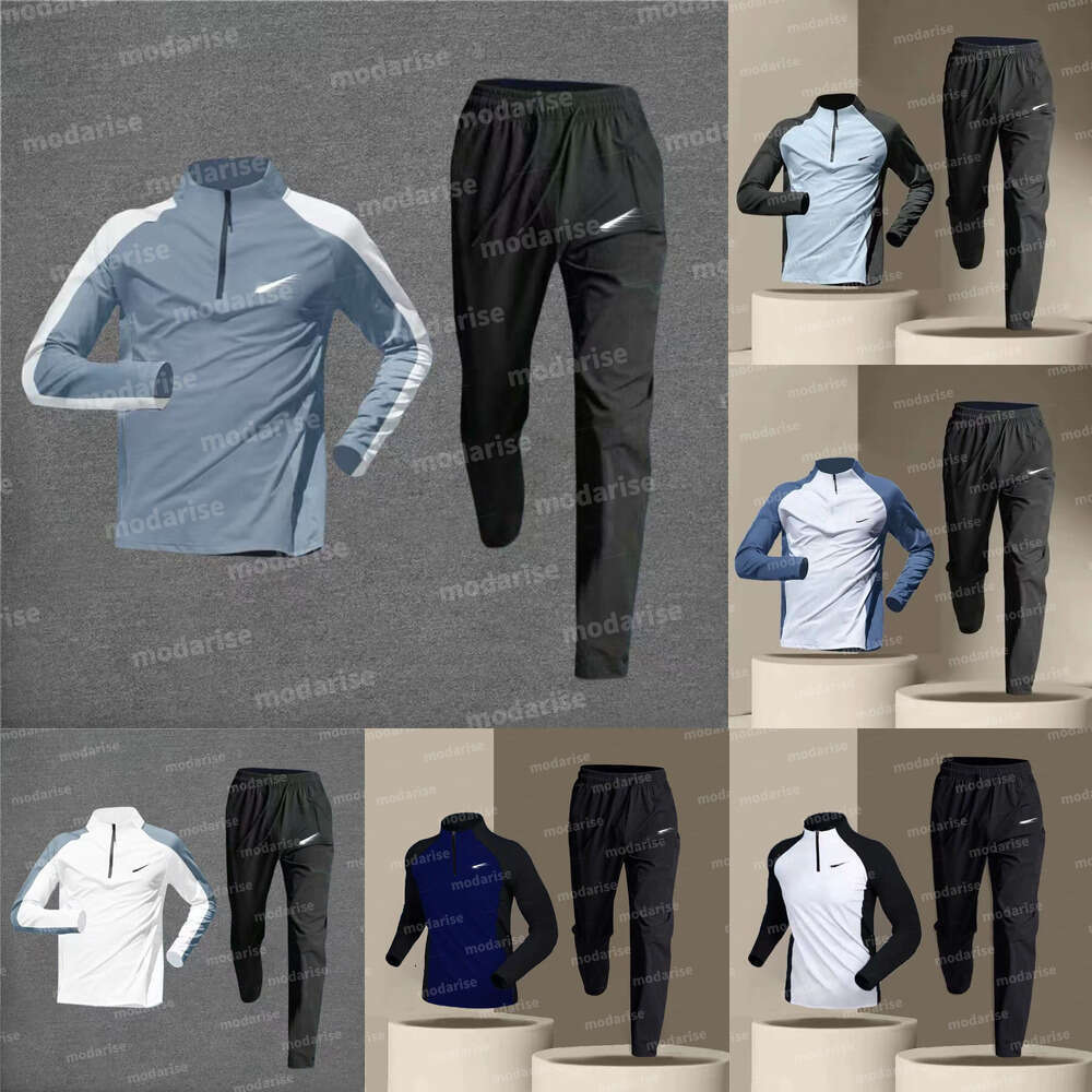2026 men's sportswear designer jogging suit basketball fashion casual breathable pure cotton refreshing zipper clothing sports pants