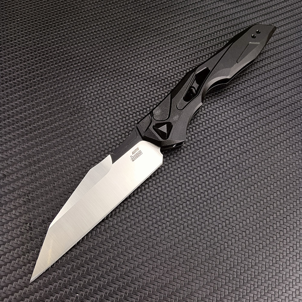 KS7650 Aluminum Knife Outdoor EDC Tool Folding Pocket Knife Hunting Camping Self-Defense Survival knife, Jungle tactical knife