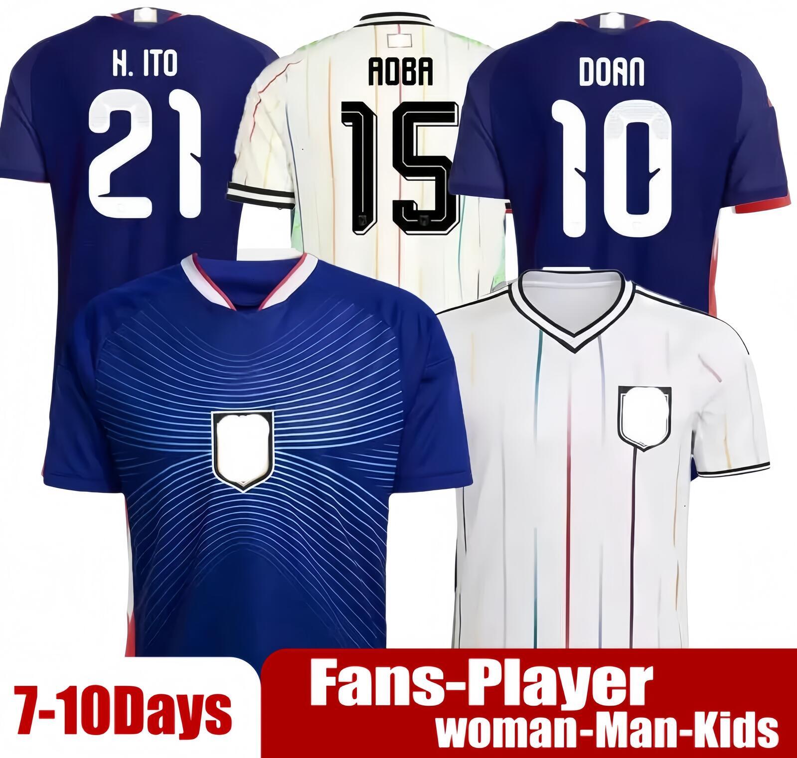 Japan 2026 World Cup Soccer Jerseys Cartoo ISAGI ATOM TSUBASA MINAMINO DOAN KUBO ASANO ITO 26 27 Japanese home away Football Shirt kit set s-4xl
