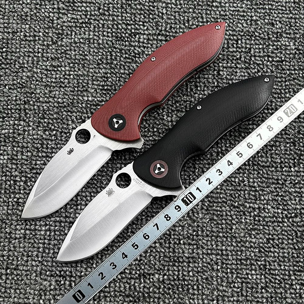 C187 G10 handle folding for outdoor camping, wilderness survival, high hardness pocket tool knife