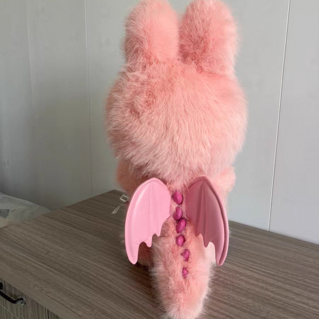 58cm Labubu Zimomo THE MONSTERS I FOUND YOU ANGEL IN CLOUDS Series Vinyl Figurine Cute Toy Figurines of Kids Cute Cartoon Decor Collectible Toys Surpr