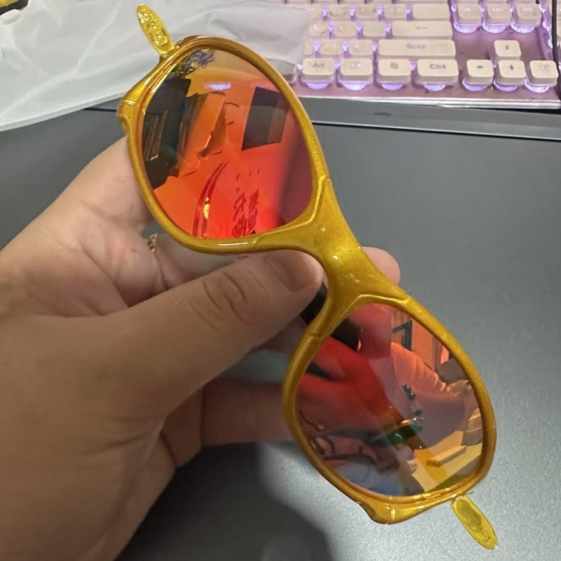 Colorful Dopamine Sport Sunglasses UV400 Retro Windproof Sun Glasses Goggles Light Y2K Beach Travel Outdoor Cycling Bike Hiking Climbing Fashion Acces