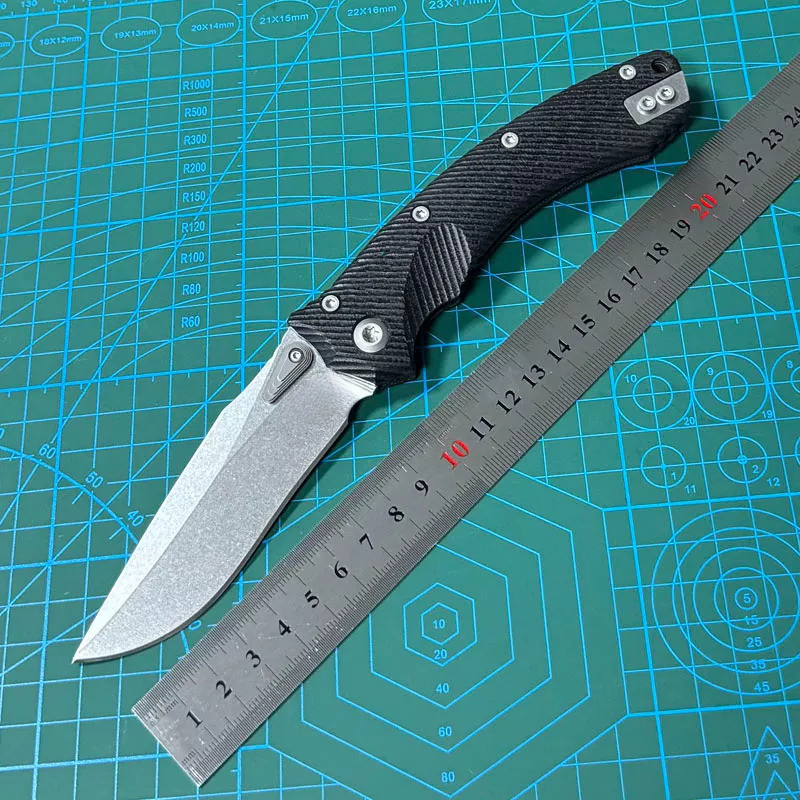 G10 Handle M390MK Blade Outdoor Camping Hunting Kitchen Survival EDC Tool Folding Knife