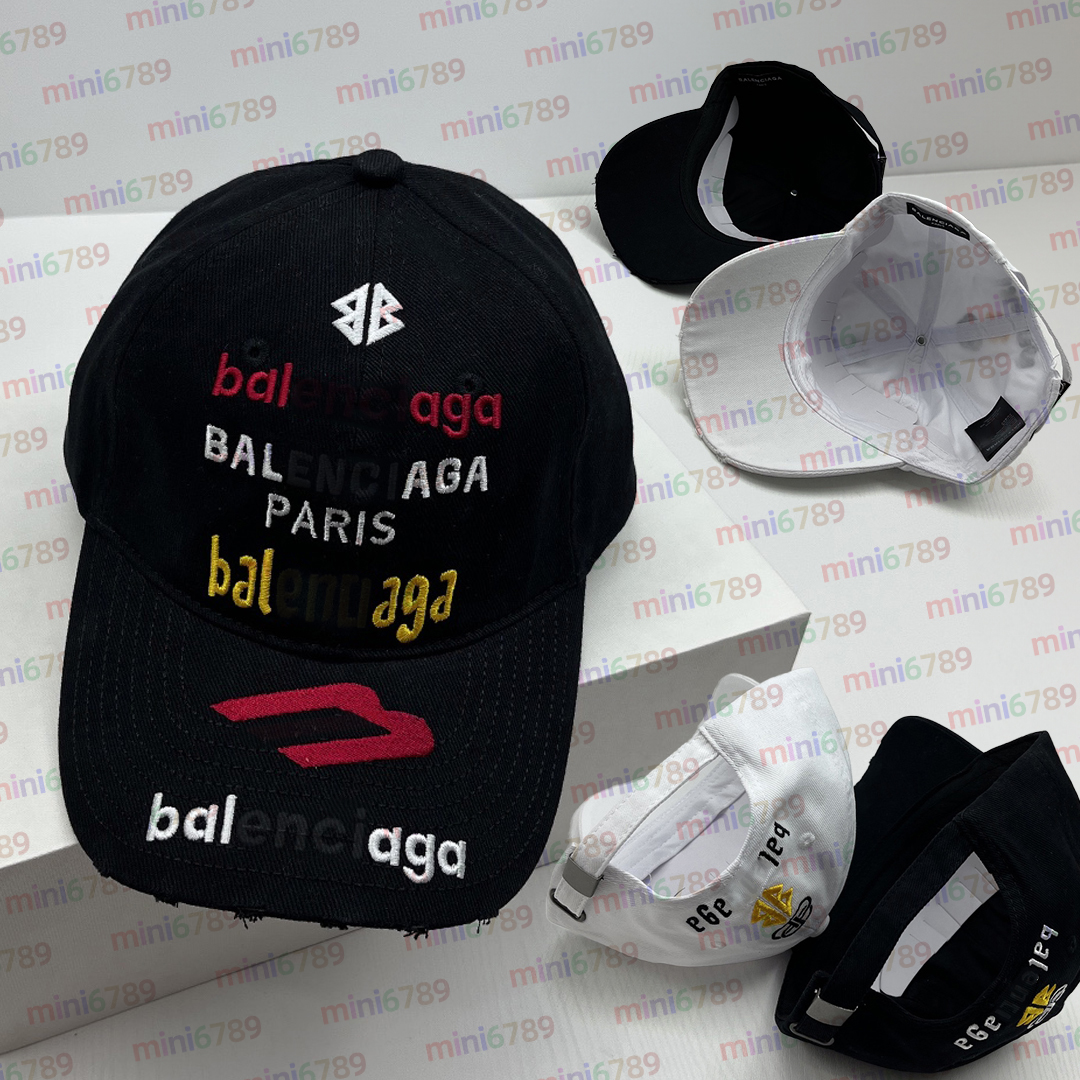 Baseball cap Bb letter Balancing cap trucker hat adult women casual cotton sports cap adjustable soft hole baseball cap men street hip hop hat