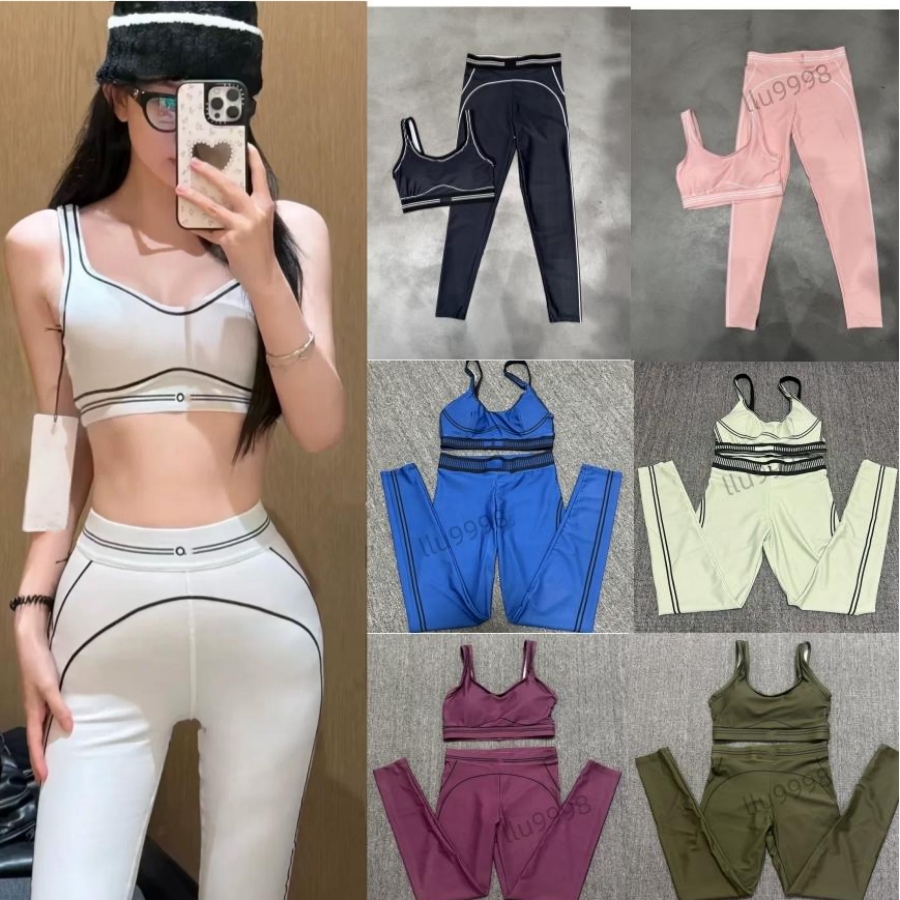 5A Women Yoga Set Heart Throb Bra Leggings Yogawomen Sets Gym Short Sports Outfit Shaping Waist fitness Heart Throb