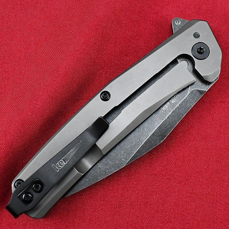 KS 1404 Folding Knife D2 Steel Blade 420 Steel Handle Essential for Camping and Picnics - Perfect for Grilling and Meat Cutting
