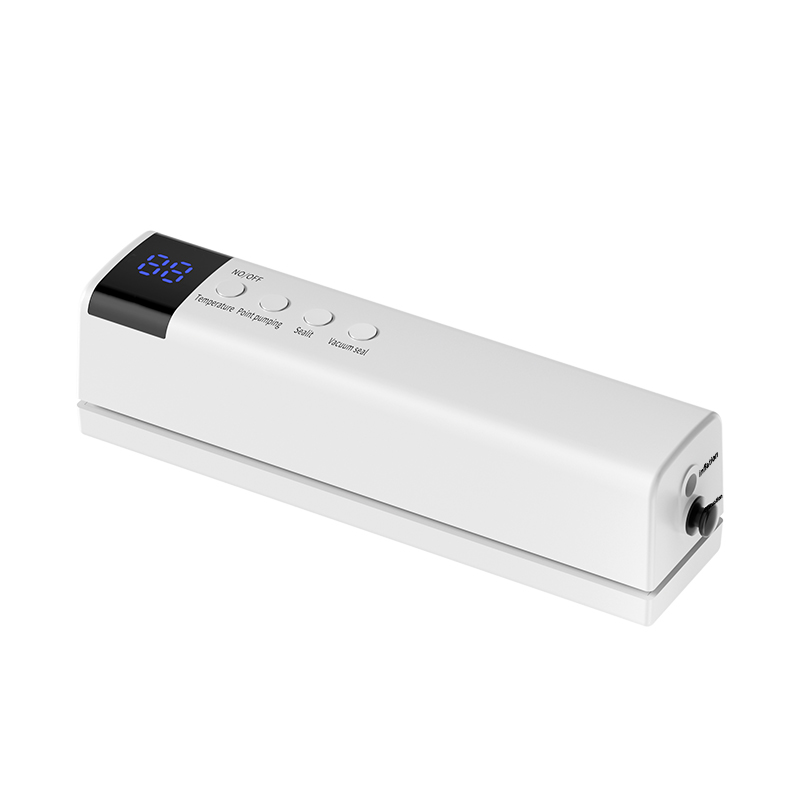 Cross border rechargeable vacuum sealing machine, fully automatic vacuum preservation, small household plastic sealing machine, compressor packaging m