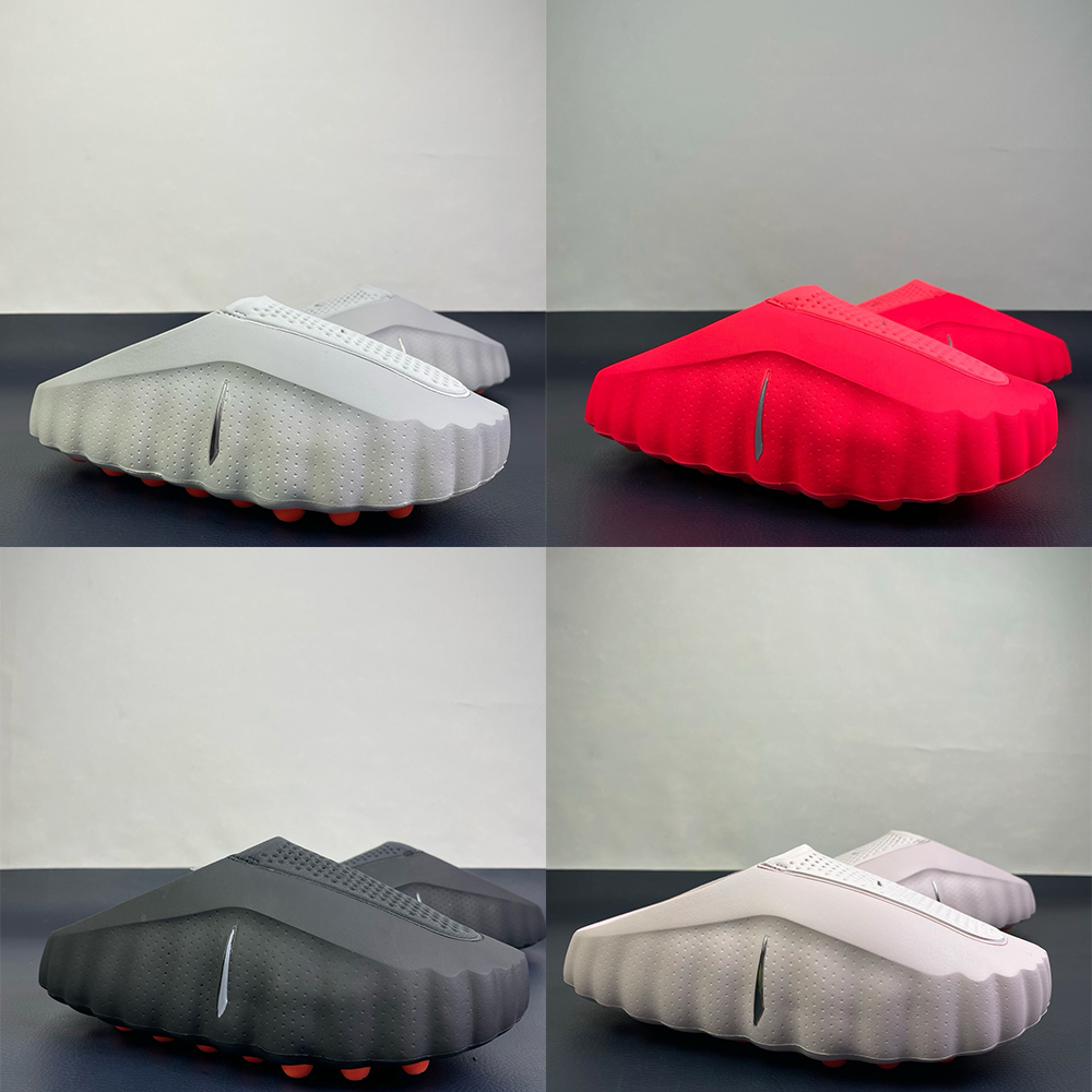 Designer Slippers Mind 001 Slide Desginer Slides Slippers New Tech Comfortable Slipper Bone White Solar Red Black Chrome Light Smoke Grey Summer Fashion Shoes