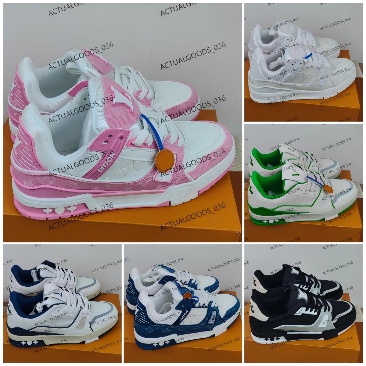 designer Sport shoes sneakers women lvs skate for men luxury skates trainers shoe trainer mens womens zapatos de mujeres sneaker zapato tenis hombre off white 968988